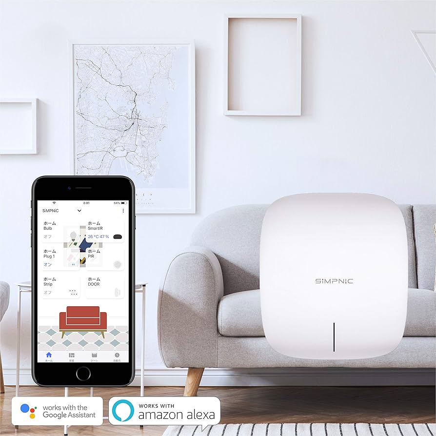 Amazon | SIMPNIC スマートホーム スターターキット SAMART HOME
